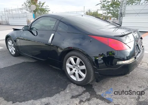 2004 Nissan 350Z Enthusiast из США, поврежденный, VIN JN1AZ34EX4T050896